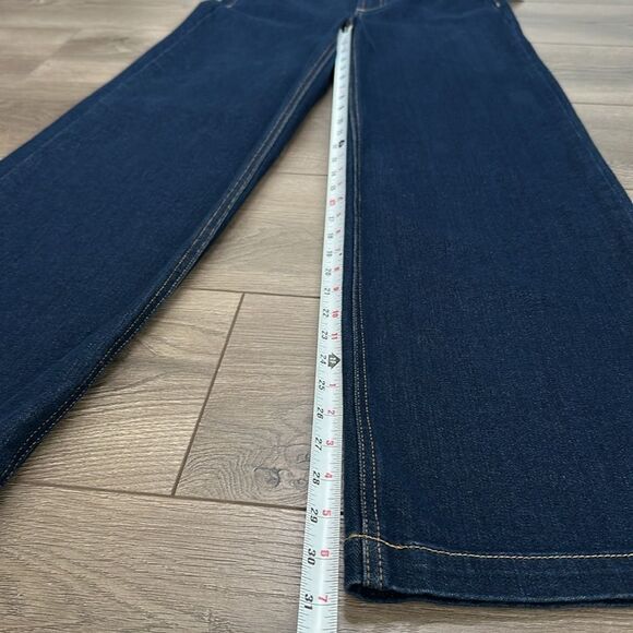 Juicy Couture High Rise Wide Leg Rhinestone Embellished Blue Jeans Size 26 - Picture 10 of 12